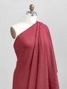 Wide Rib EcoVero Viscose Knit - Earth Red | Core Fabrics