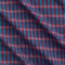 Wildberry Artisanal Check Cotton - Raspberry + Peacock + Indigo