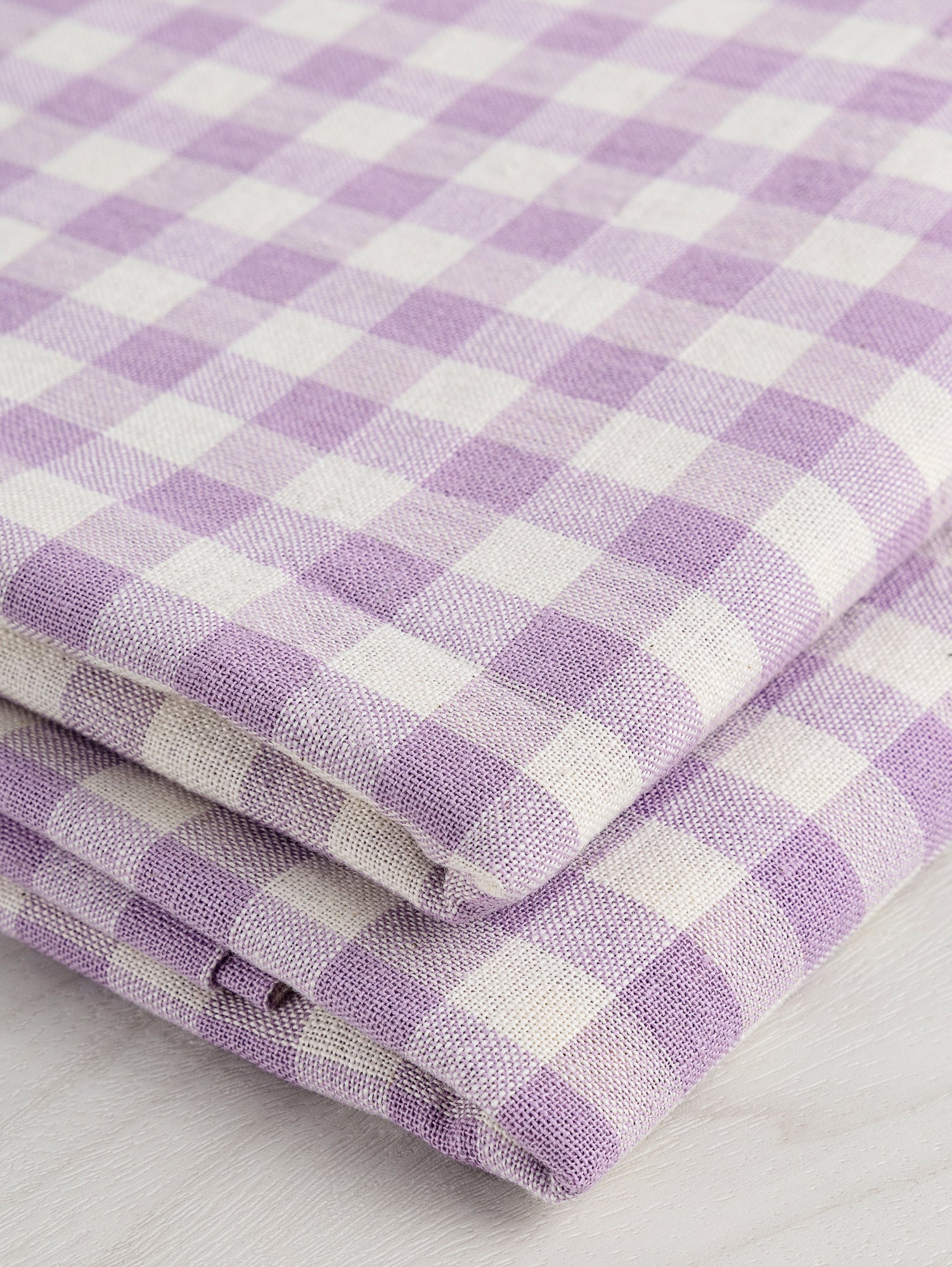 F-COT352-006-Yarn-Dyed-Handwoven-Gingham-Cotton-Lavender+Cream-Core-Fabrics-fold.JPG