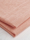 Yarn Dyed Handwoven Khadi Cotton Chambray - Soft Coral | Core Fabrics