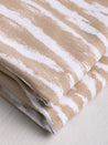 Zebra Print Swimwear Deadstock Print - Sand + White | Core Fabrics