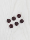 Corozo Nut Buttons 16mm (5/8') - 6 pack | Core Fabrics