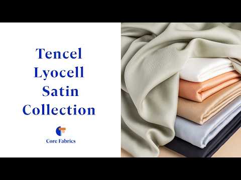 Tencel Lyocell Satin - Sage | Core Fabrics