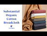 Substantial Organic Cotton Broadcloth - Dijon | Core Fabrics