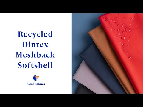 Recycled Dintex Meshback Softshell - Teal | Core Fabrics