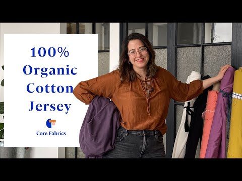 Organic Cotton Jersey Knit - Natural | Core Fabrics