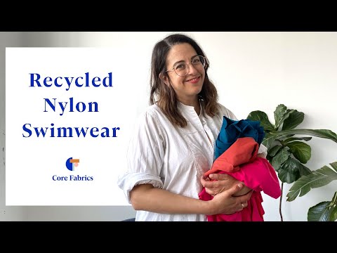 Recycled Nylon Spandex Swimwear Fabric - Wisteria