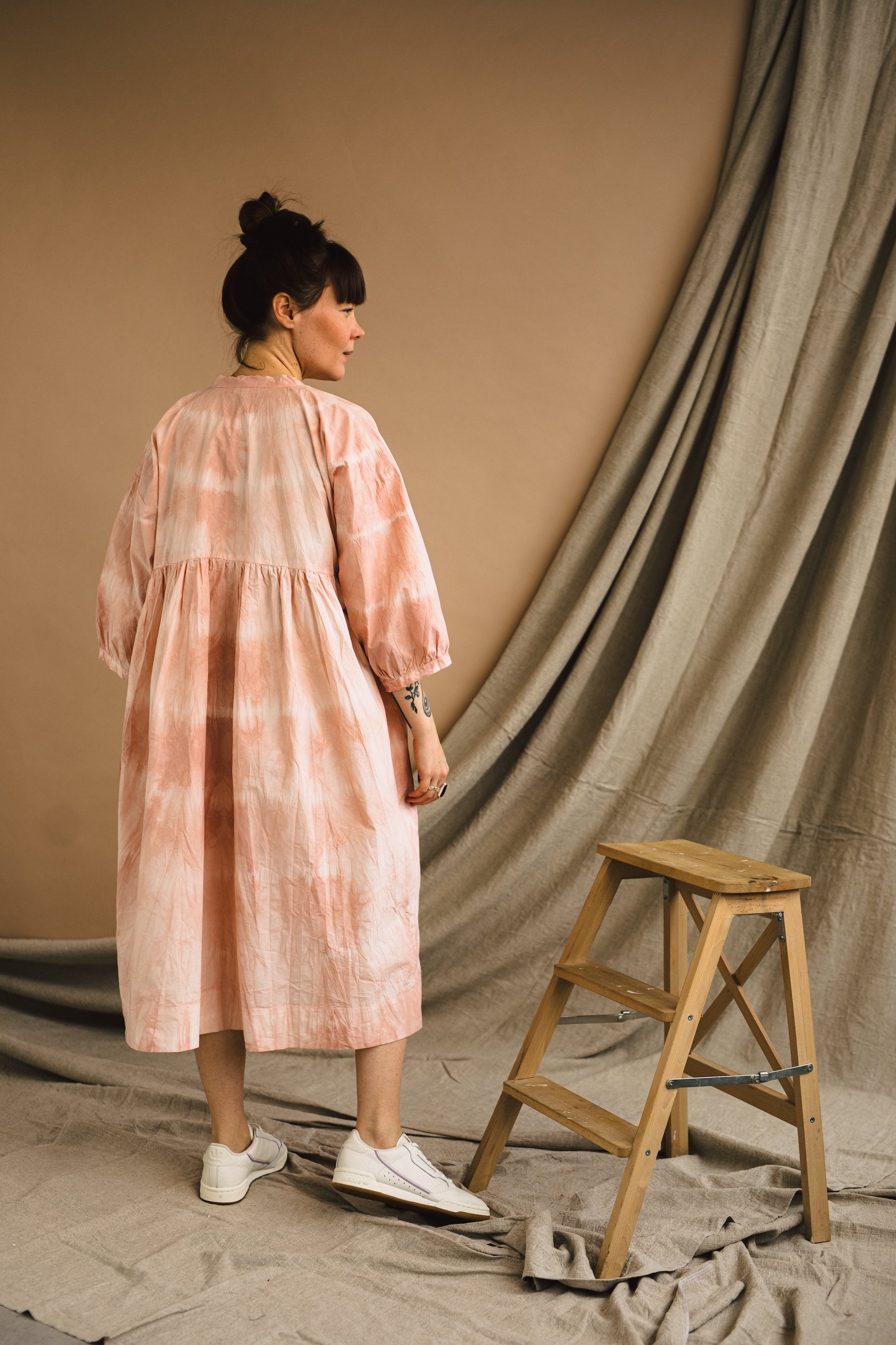 ◇未使用◇Ethnic Print Gather Sleeve Dress ZW Gather Dress - PDF Pattern – Core Fabrics
