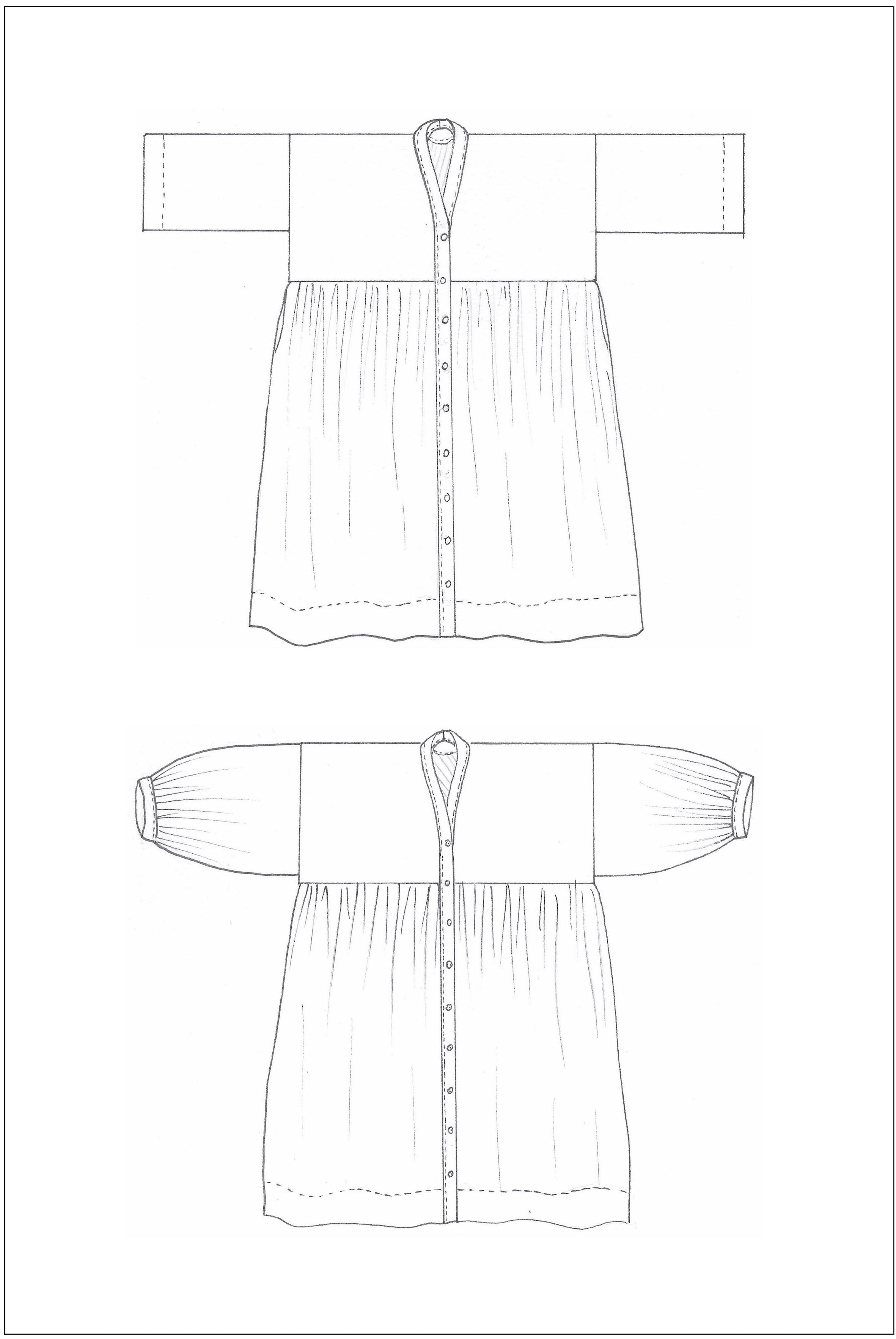 ZW Gather Dress - PDF Pattern – Core Fabrics