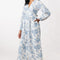 Robe midi froncée OODI  - Patron PDF