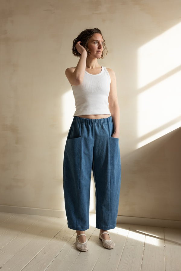 Emile Barrel Pants  - PDF Pattern
