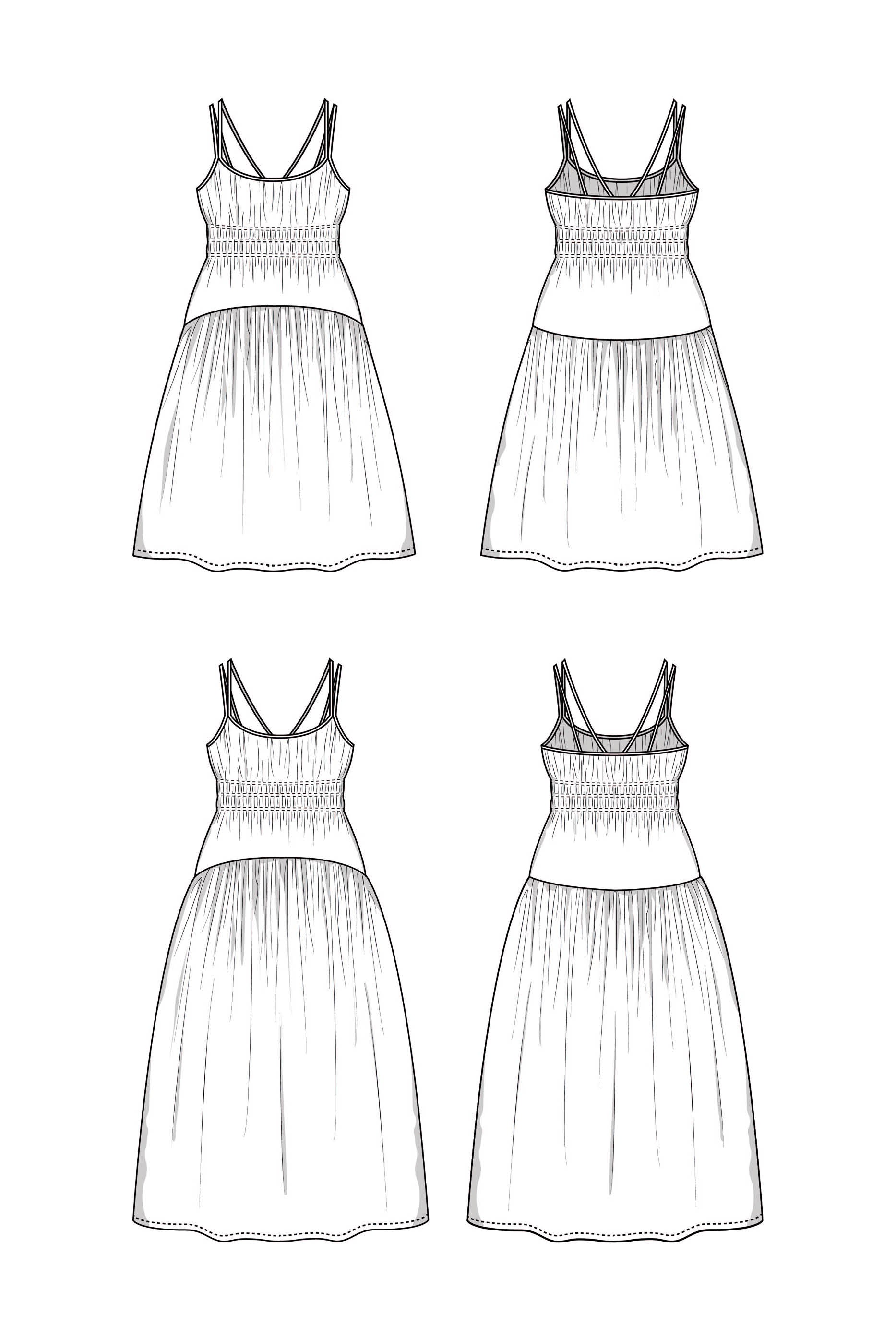Sundress Sewing Pattern MARGO