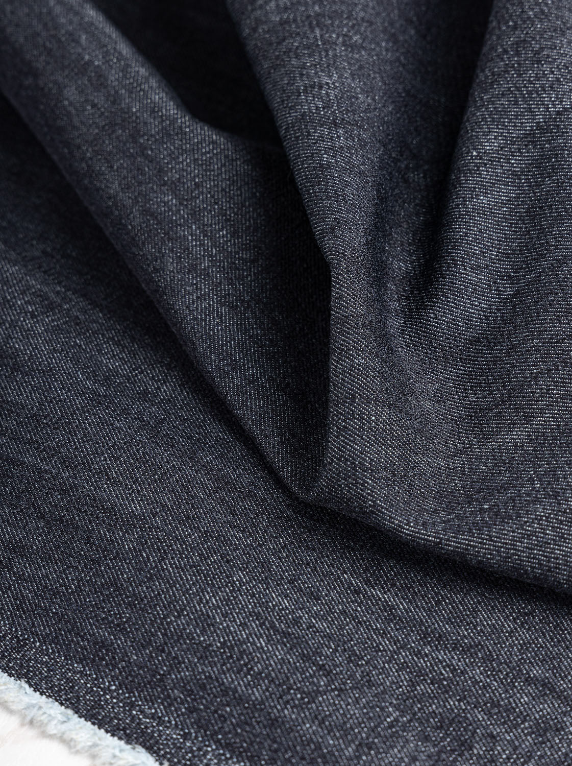 High End Designer Dark Wash Cotton Denim Fabric by the Yard – Fancy Frocks  Fabrics