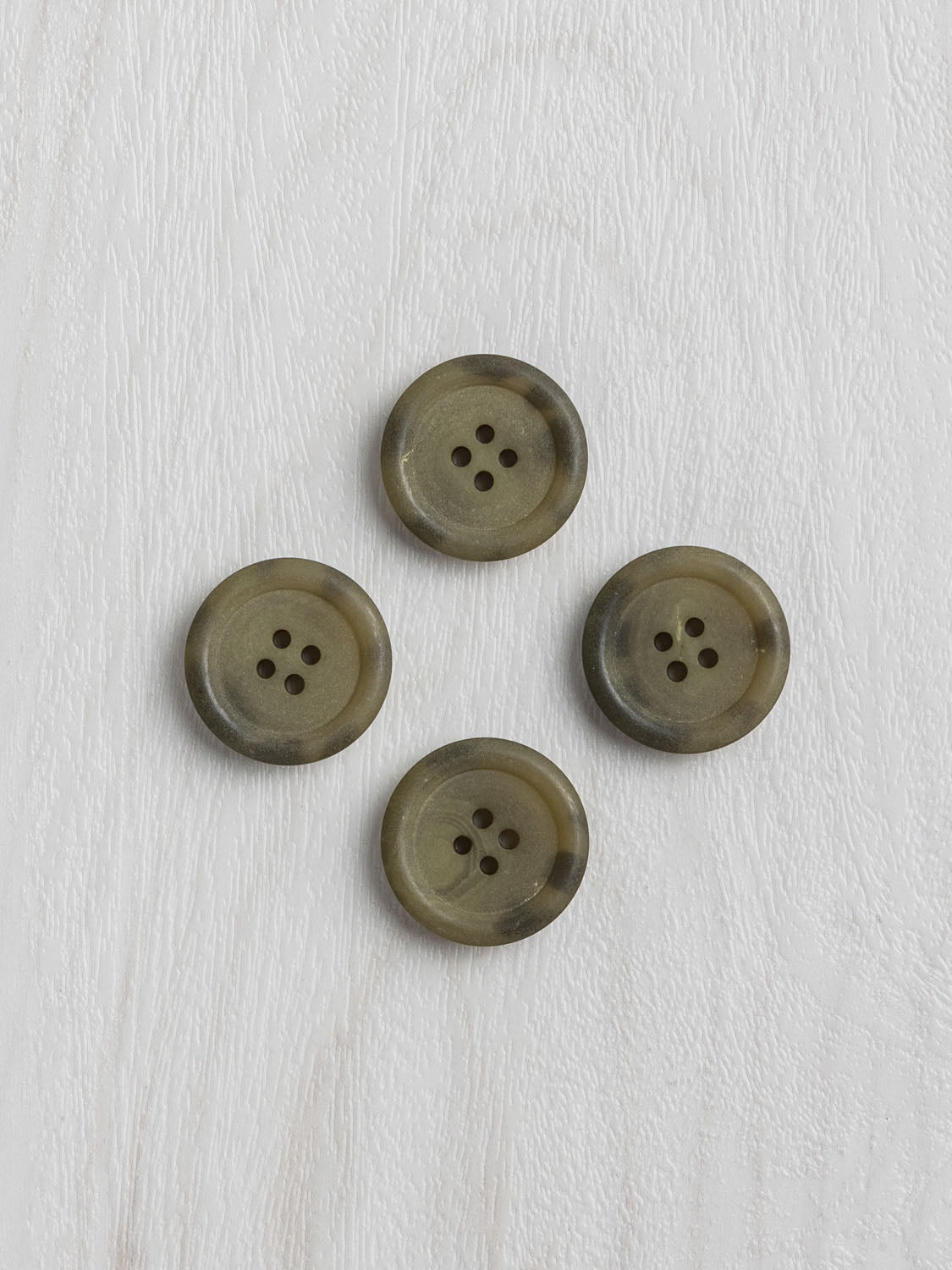 Recycled Paper 25mm (1") Buttons - 4 pack