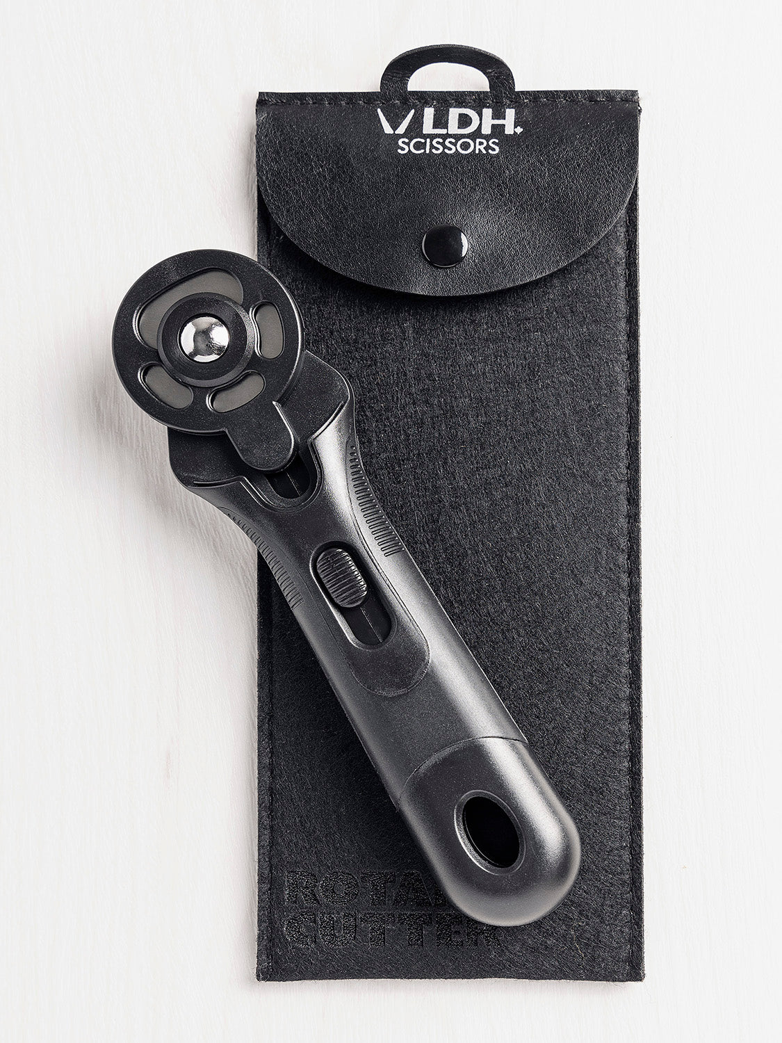 45-mm LDH Ambidextrous Rotary Cutter - Midnight Black | Core Fabrics