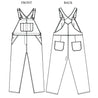 Merchant + Mills - Harlene Overalls | Core Fabrics