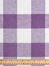Beefy Check Cotton Flannel - Violet + Cream | Core Fabrics