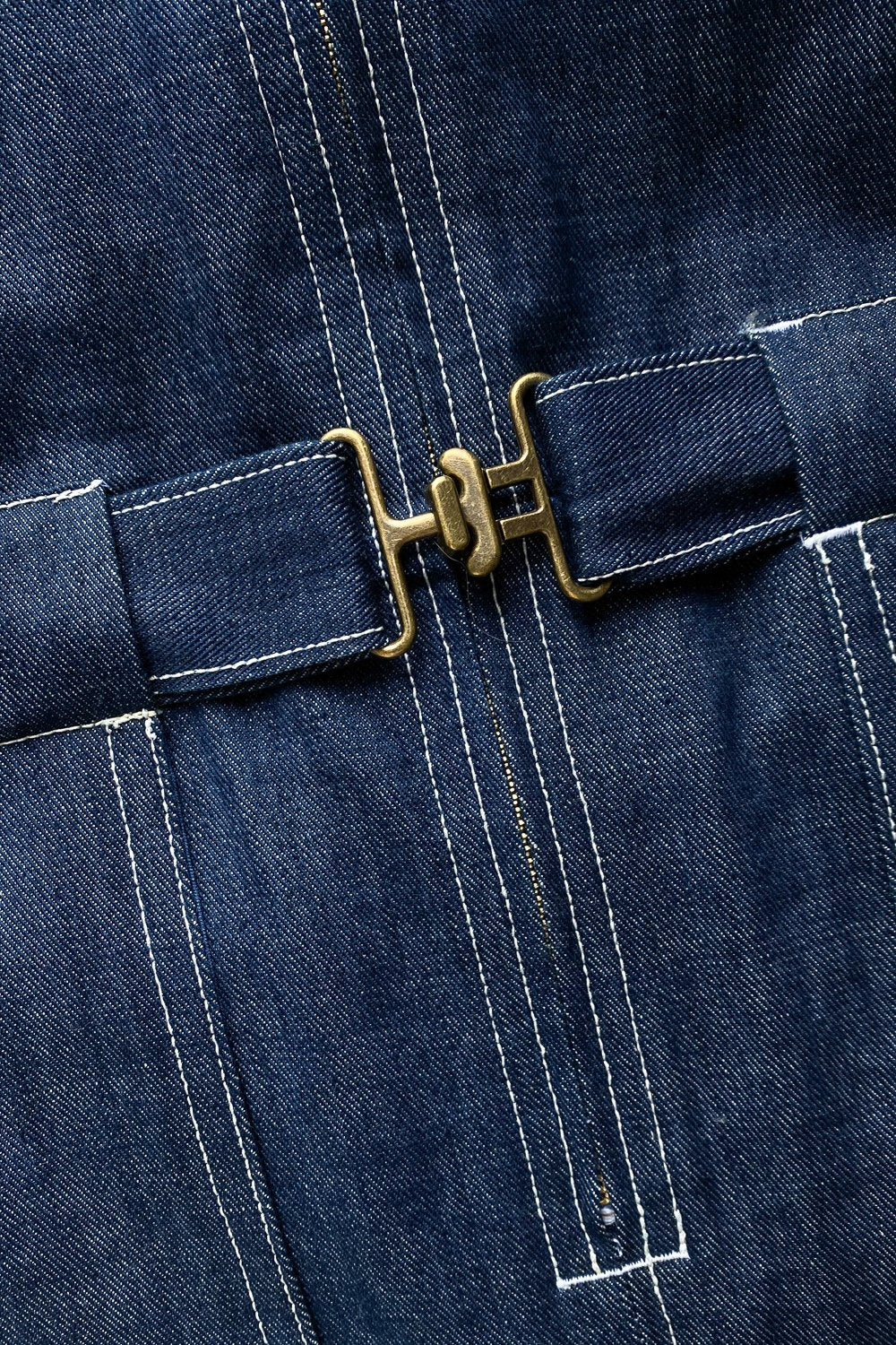Brass Buckle for Blanca Flight Suit | Core Fabrics