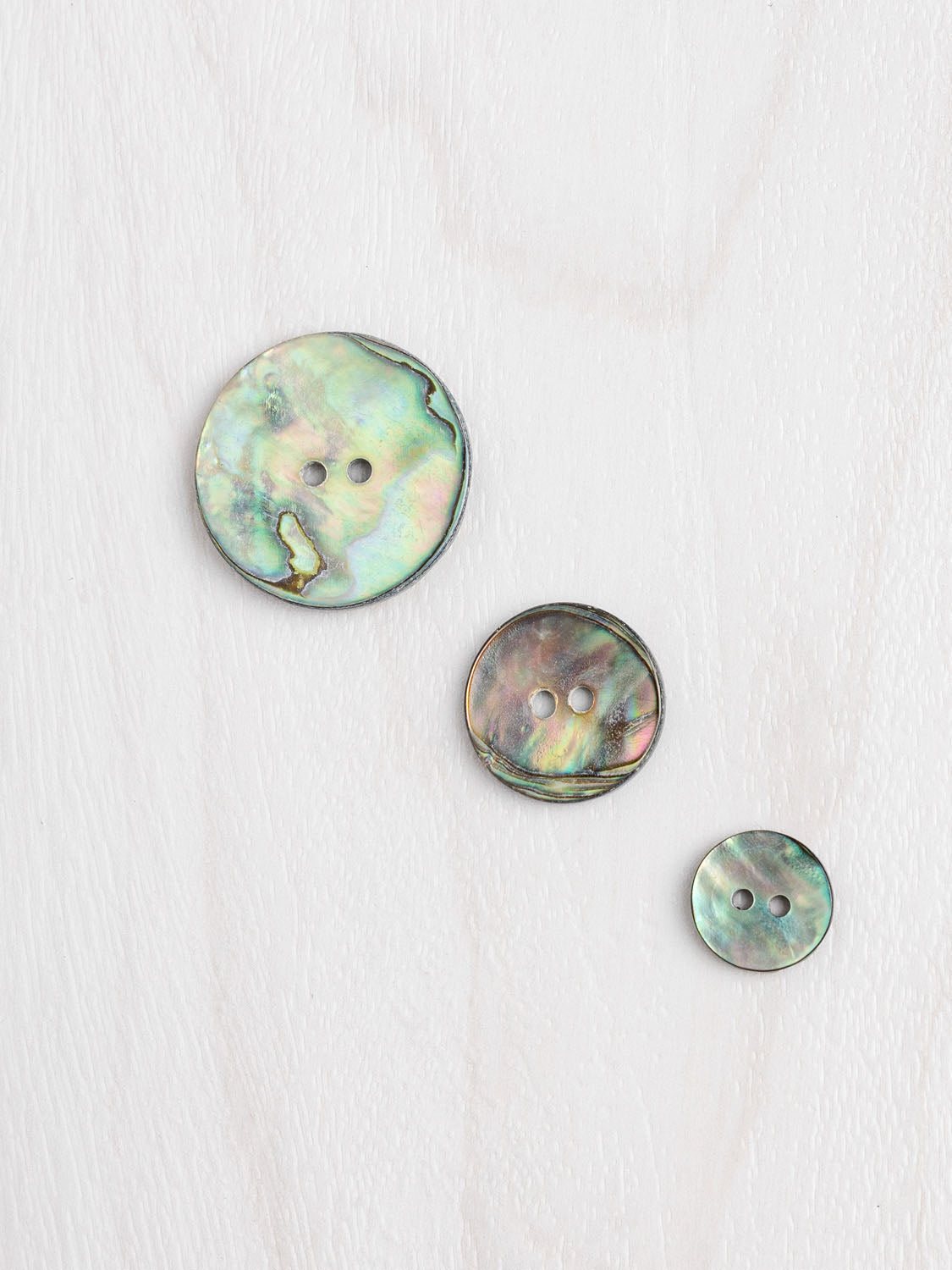 New Zealand Abalone Shell Buttons | Core Fabrics