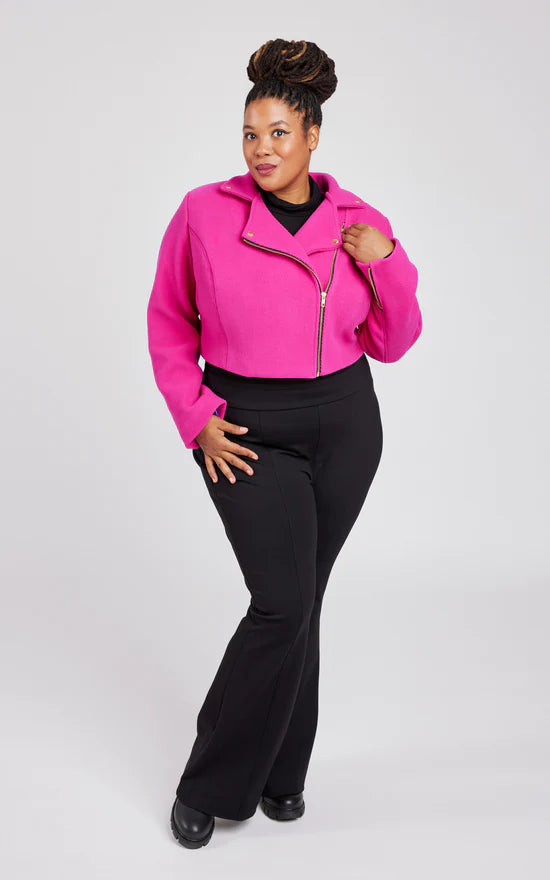 Cashmerette-Canton-Moto-Jacket-Short-Pink | Core Fabrics