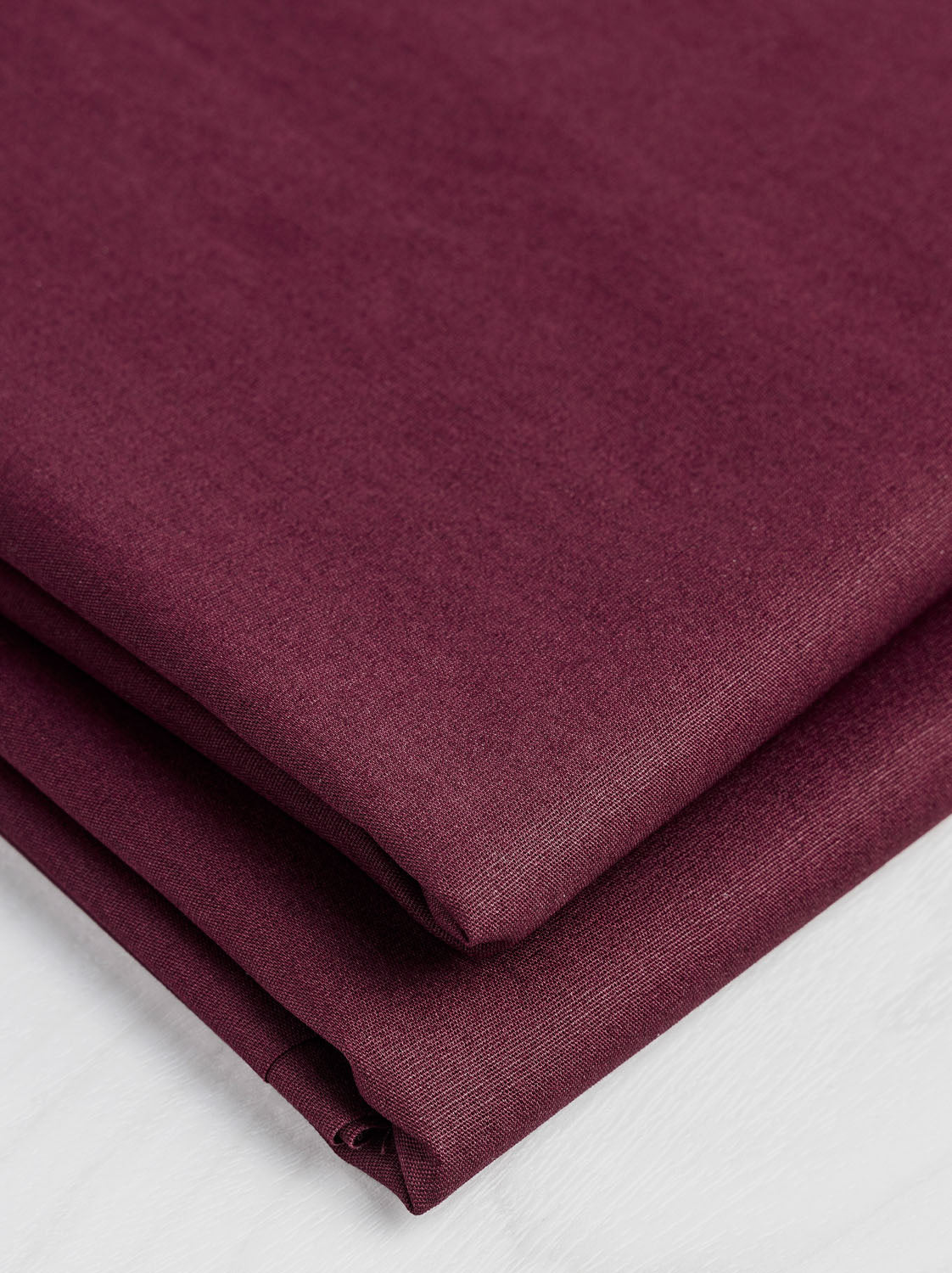 Core Collection Lightweight Silky Cotton Poplin - Merlot | Core Fabrics