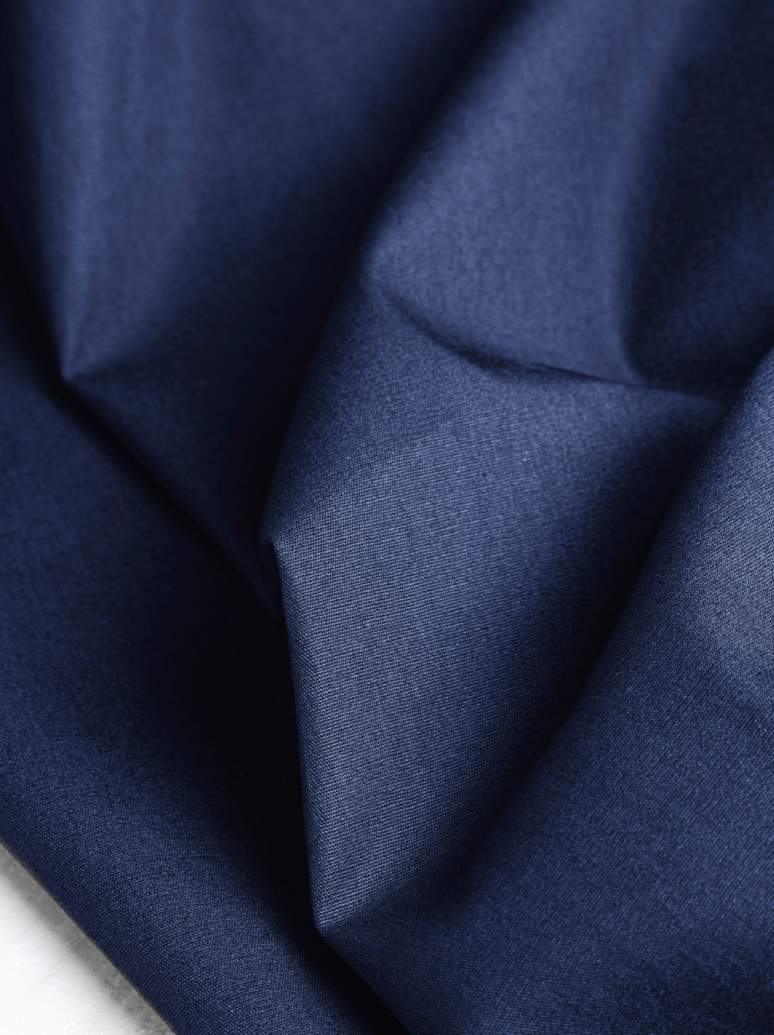 Core Collection Lightweight Silky Cotton Poplin - Navy | Core Fabrics