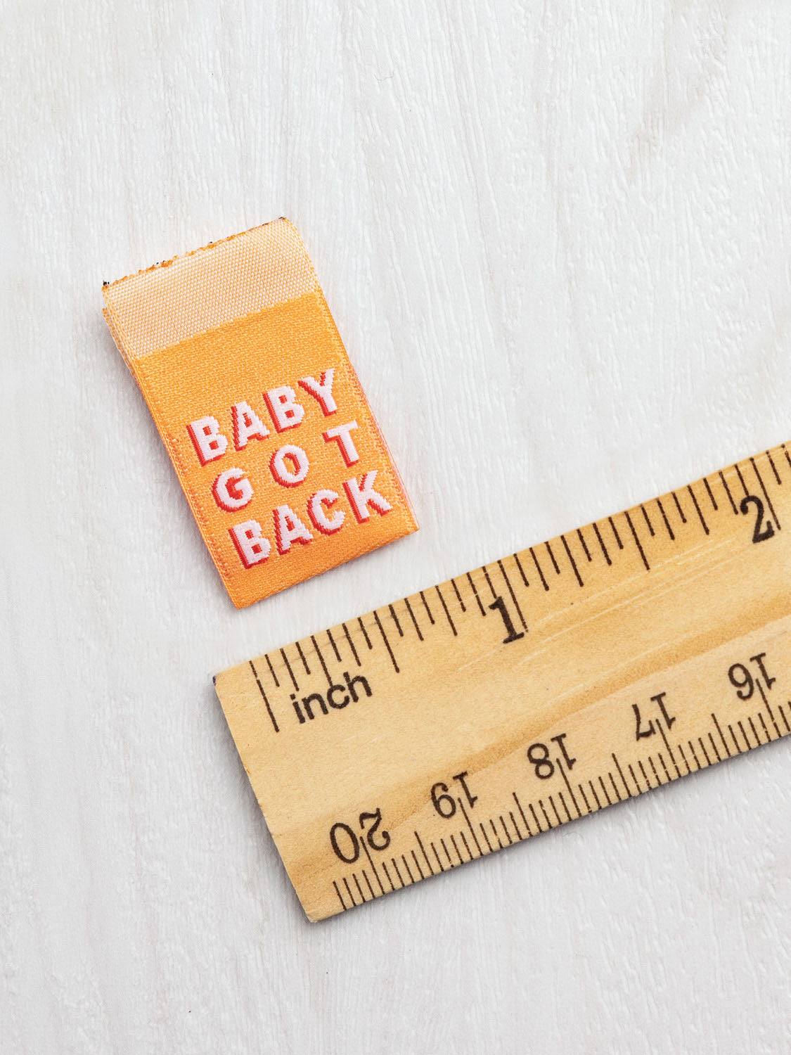 Core Fabrics Sewing Labels: Baby Got Back - 6 pack | Core Fabrics