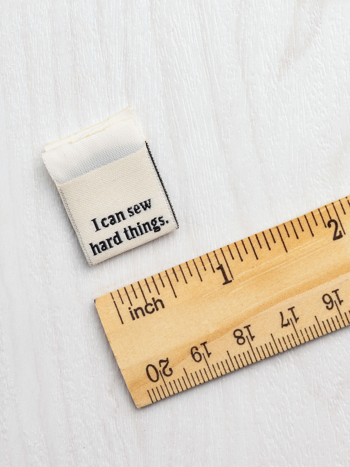 Core Fabrics Sewing Labels: I can sew hard things - 6 pack | Core Fabrics