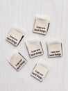 Core Fabrics Sewing Labels: I can sew hard things - 6 pack | Core Fabrics