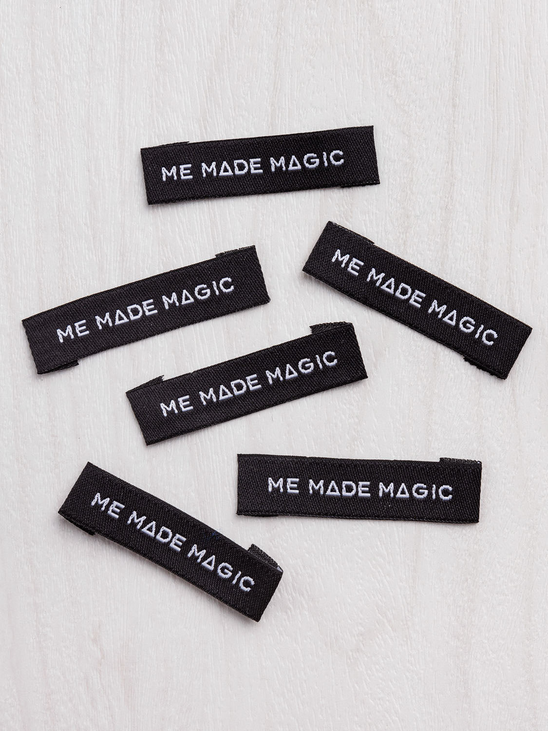 Core Fabrics Sewing Labels: Me Made Magic - 6 pack | Core Fabrics