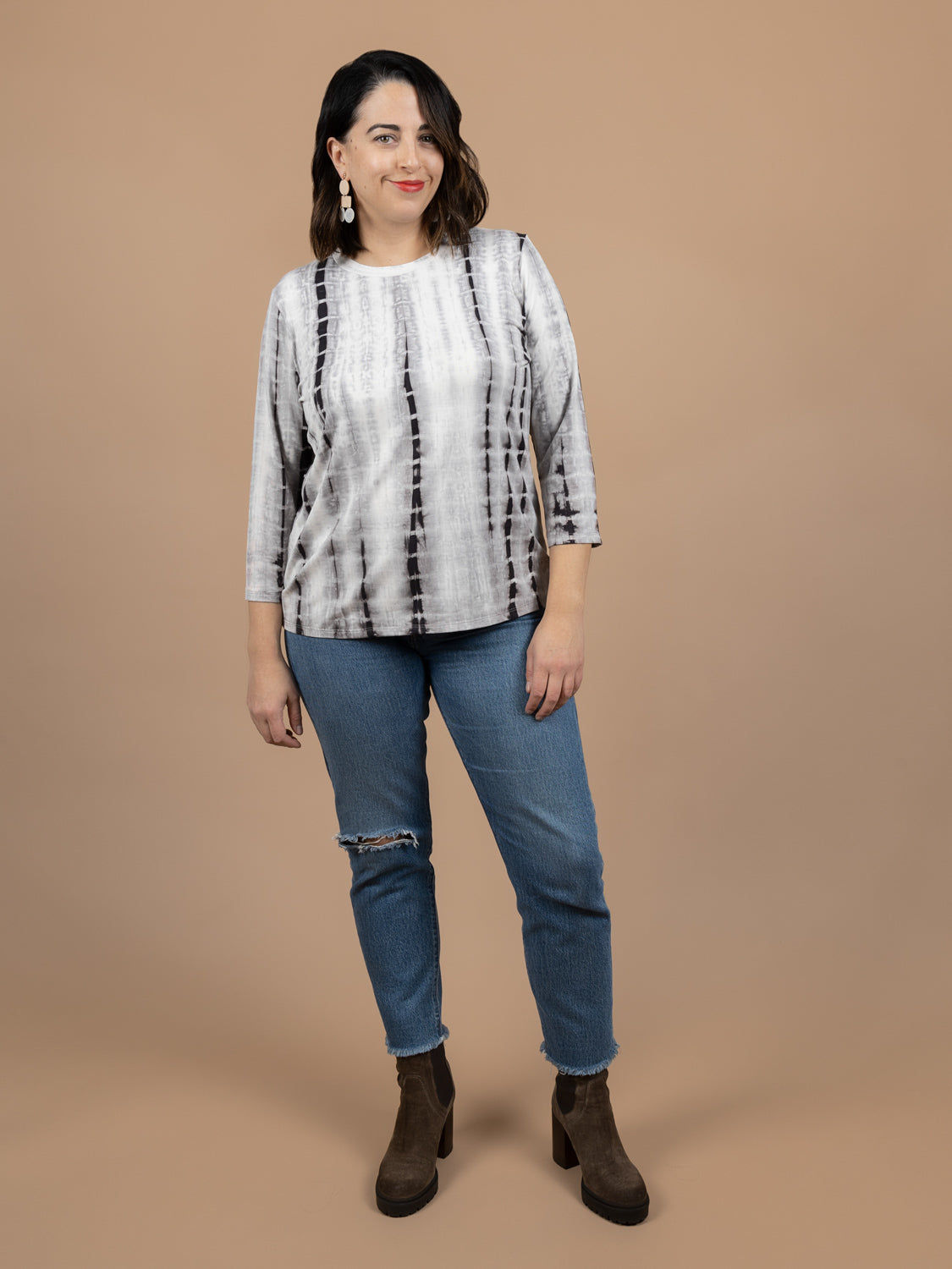 Core T-Shirt Pattern | Free T-Shirt Pattern - Crew Neck T-Shirt | available for free at Core Fabrics