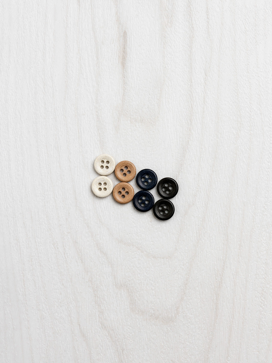 Corozo Nut Buttons 11.5mm (3/4') - 8 Pack | Core Fabrics