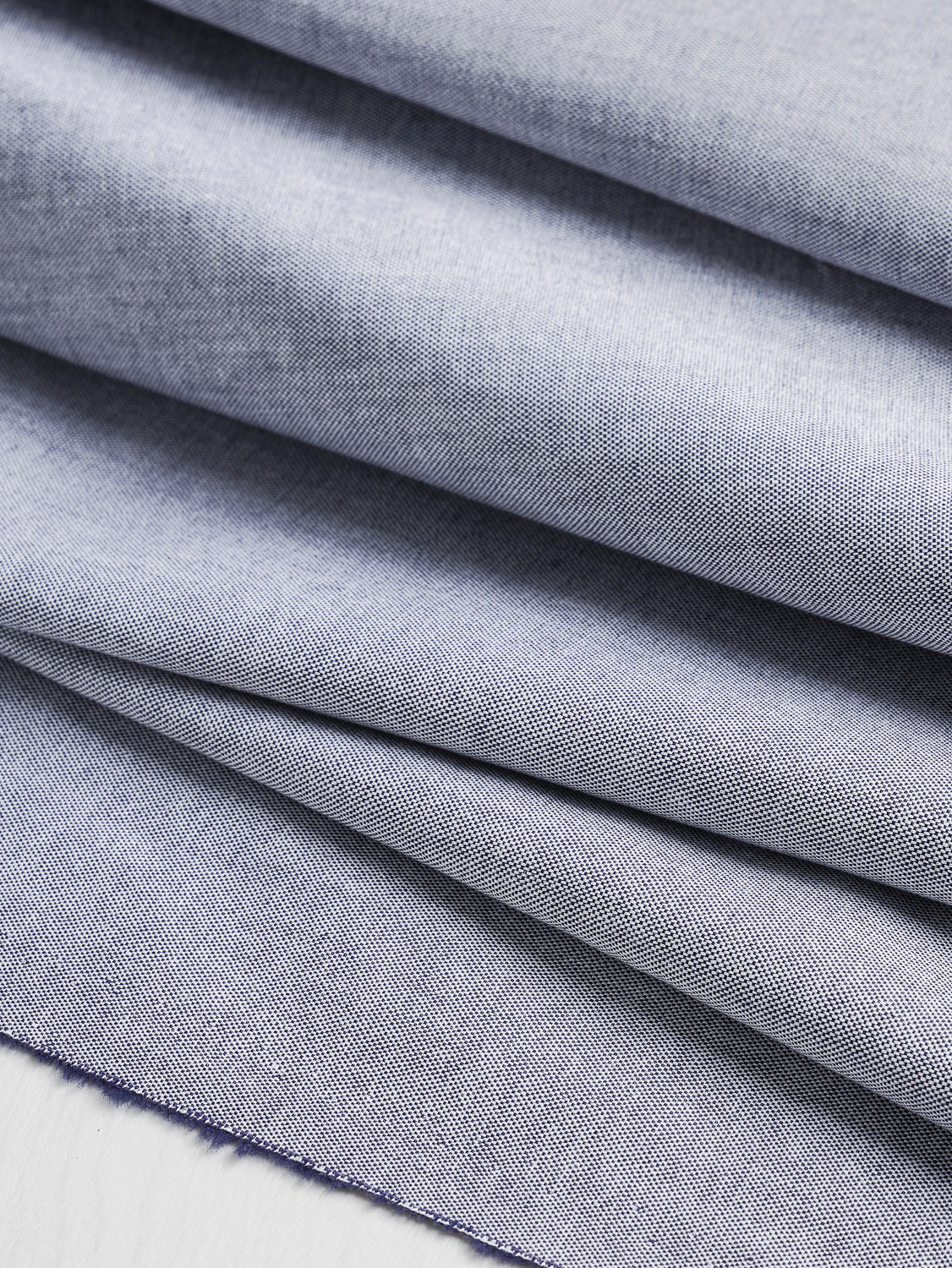 Cotton Oxford Shirting - Dark Blue | Core Fabrics