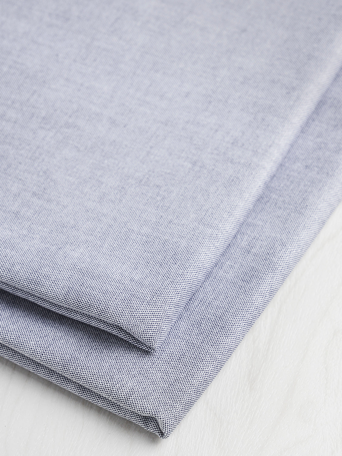 Cotton Oxford Shirting - Dark Blue | Core Fabrics