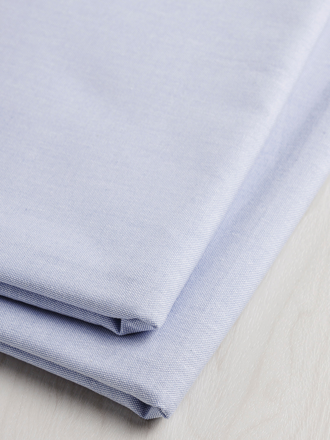 Cotton Oxford Shirting - Light Blue