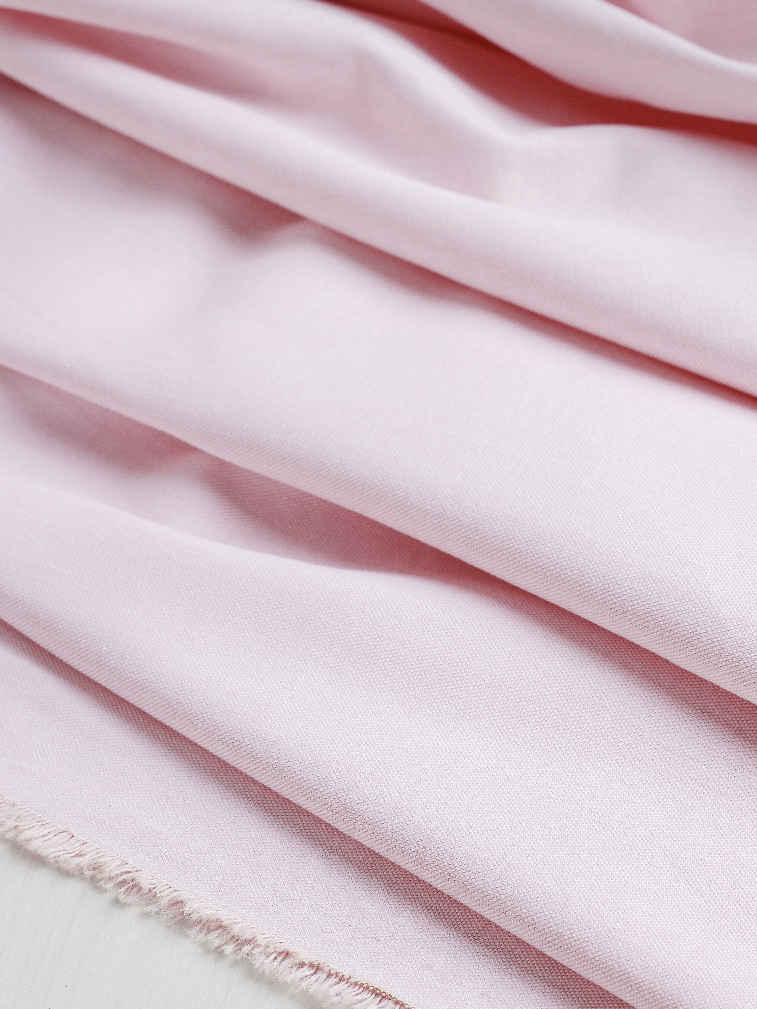 Cotton Oxford Shirting - Pink | Core Fabrics