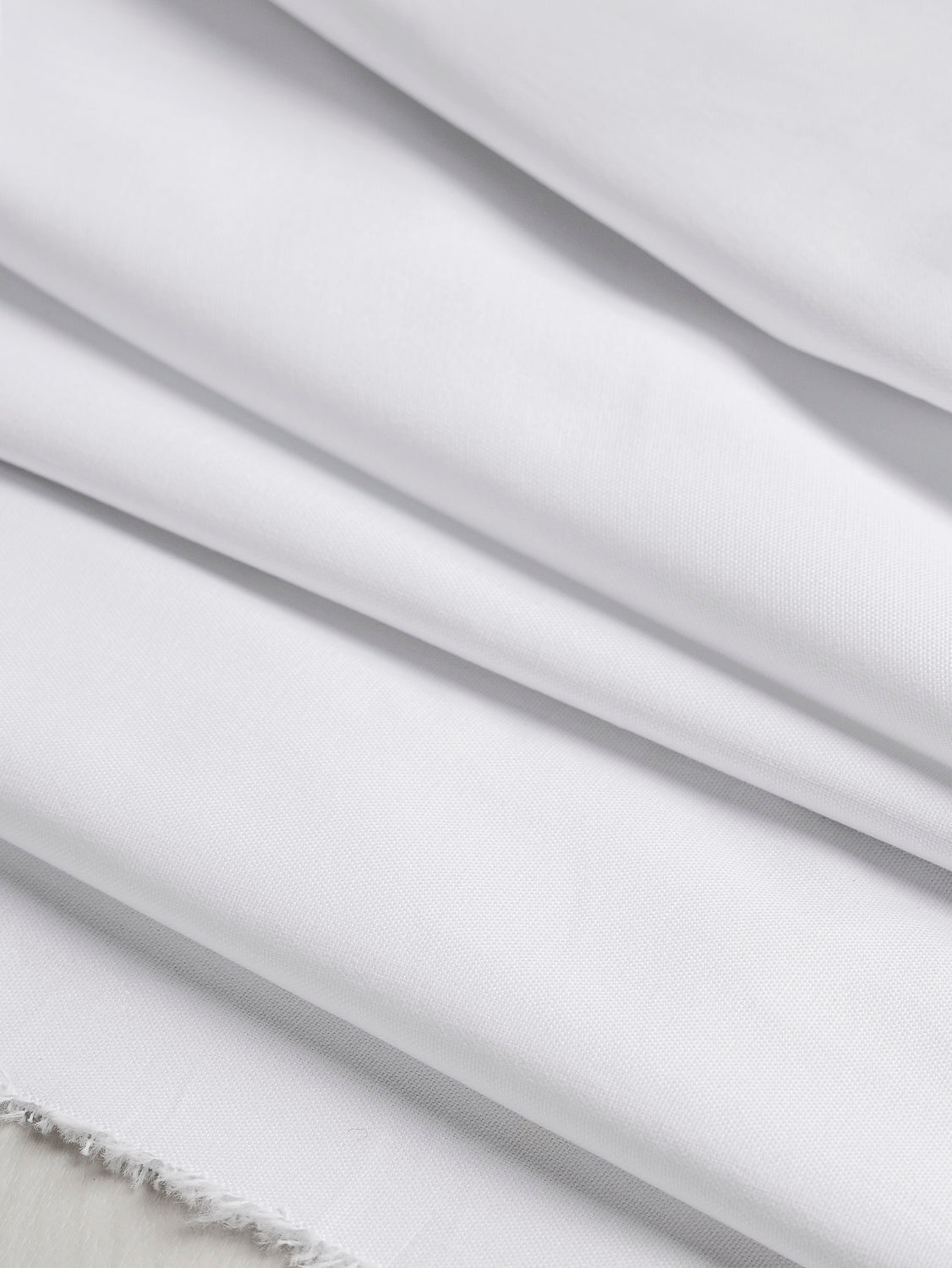 Cotton Oxford Shirting - White | Core Fabrics