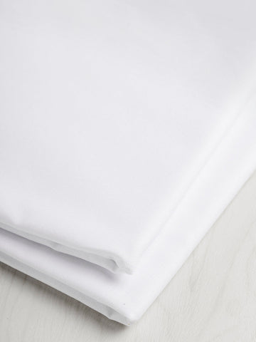 Cotton Oxford Shirting - White | Core Fabrics