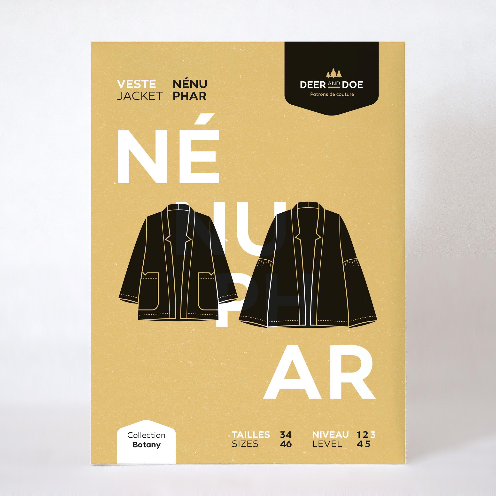 Deer&Doe - Nénuphar Jacket | Core Fabrics