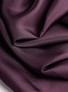 Designer Habotai Silk Deadstock - Aubergine | Core Fabrics