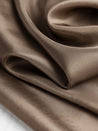 Designer Habotai Silk Deadstock - Mocha | Core Fabrics