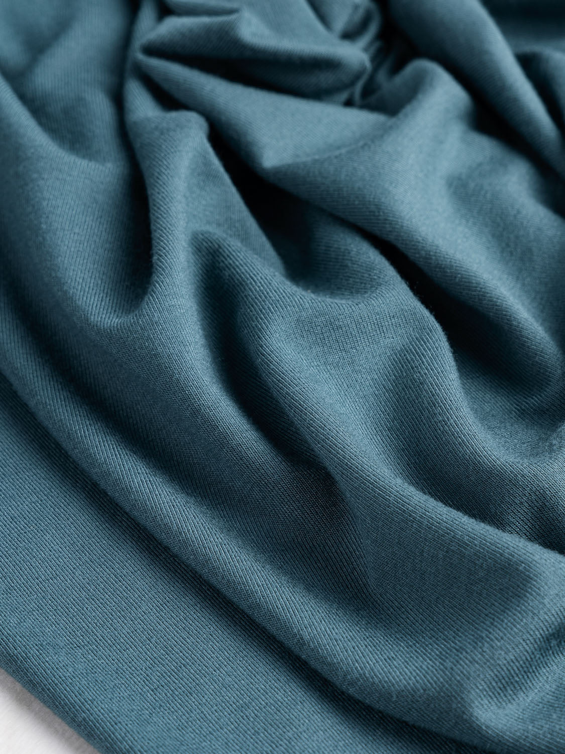 Stretch Bamboo Jersey - Dusty Teal | Core Fabrics