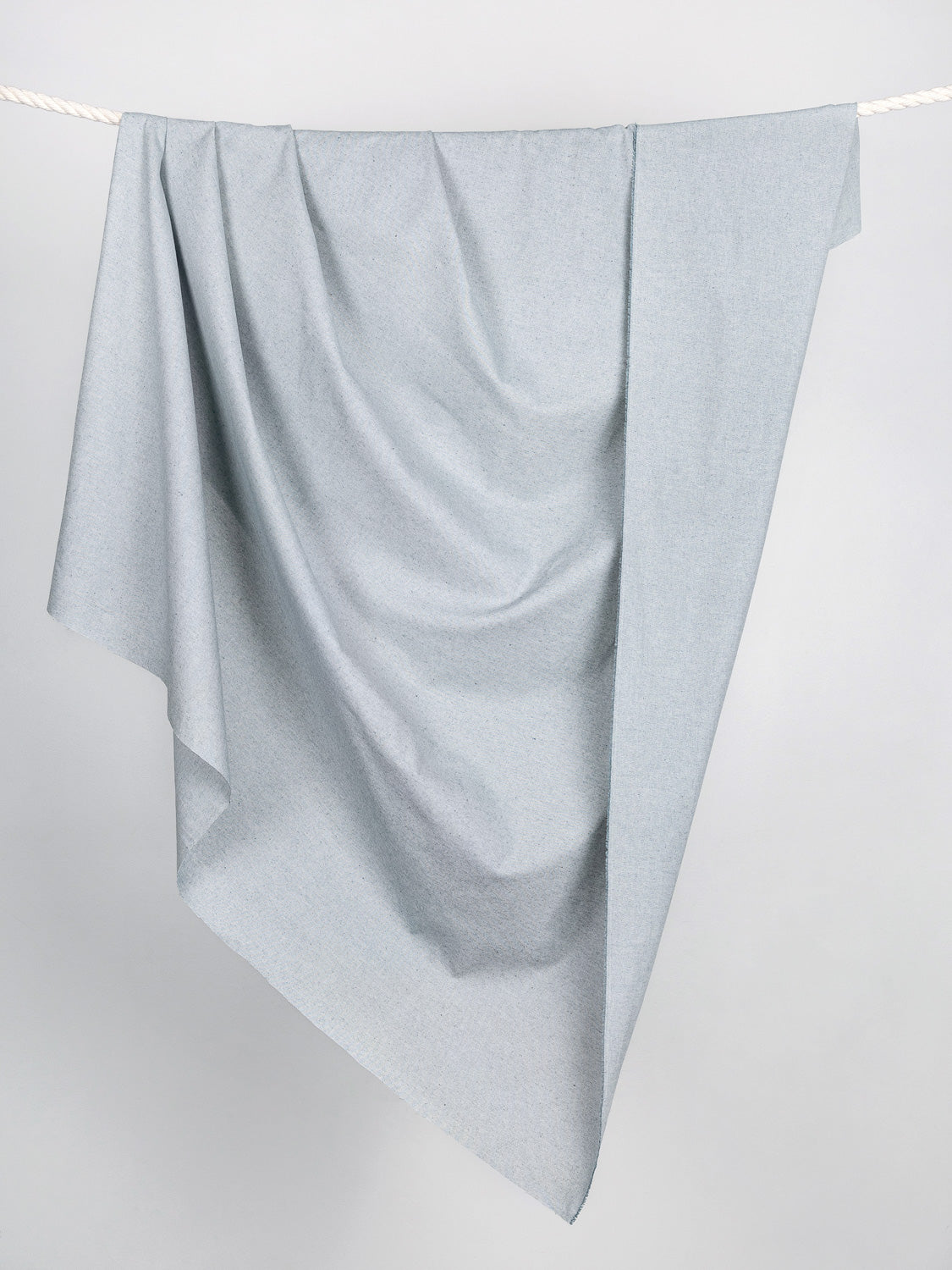 Upcycled Lightweight Denim Shirting - Light Blue | Core Fabrics