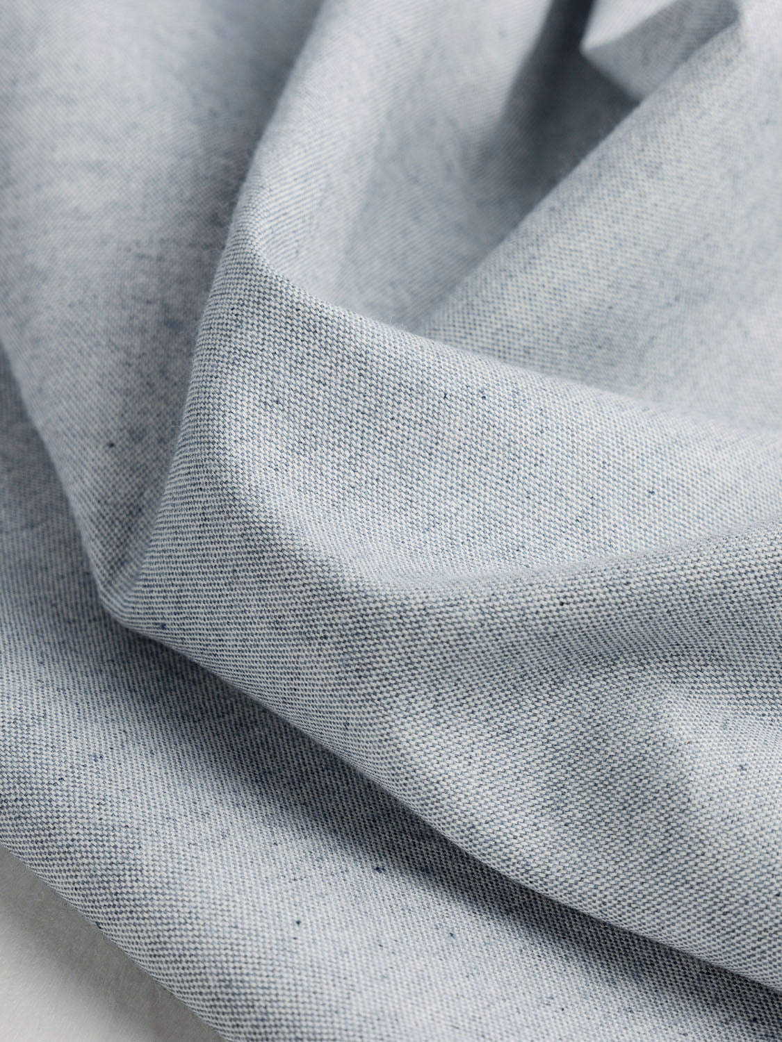 Upcycled Lightweight Denim Shirting - Light Blue | Core Fabrics