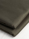 Lightweight Organic Cotton Stretch 6 oz Twill - Hunter Green | Core Fabrics