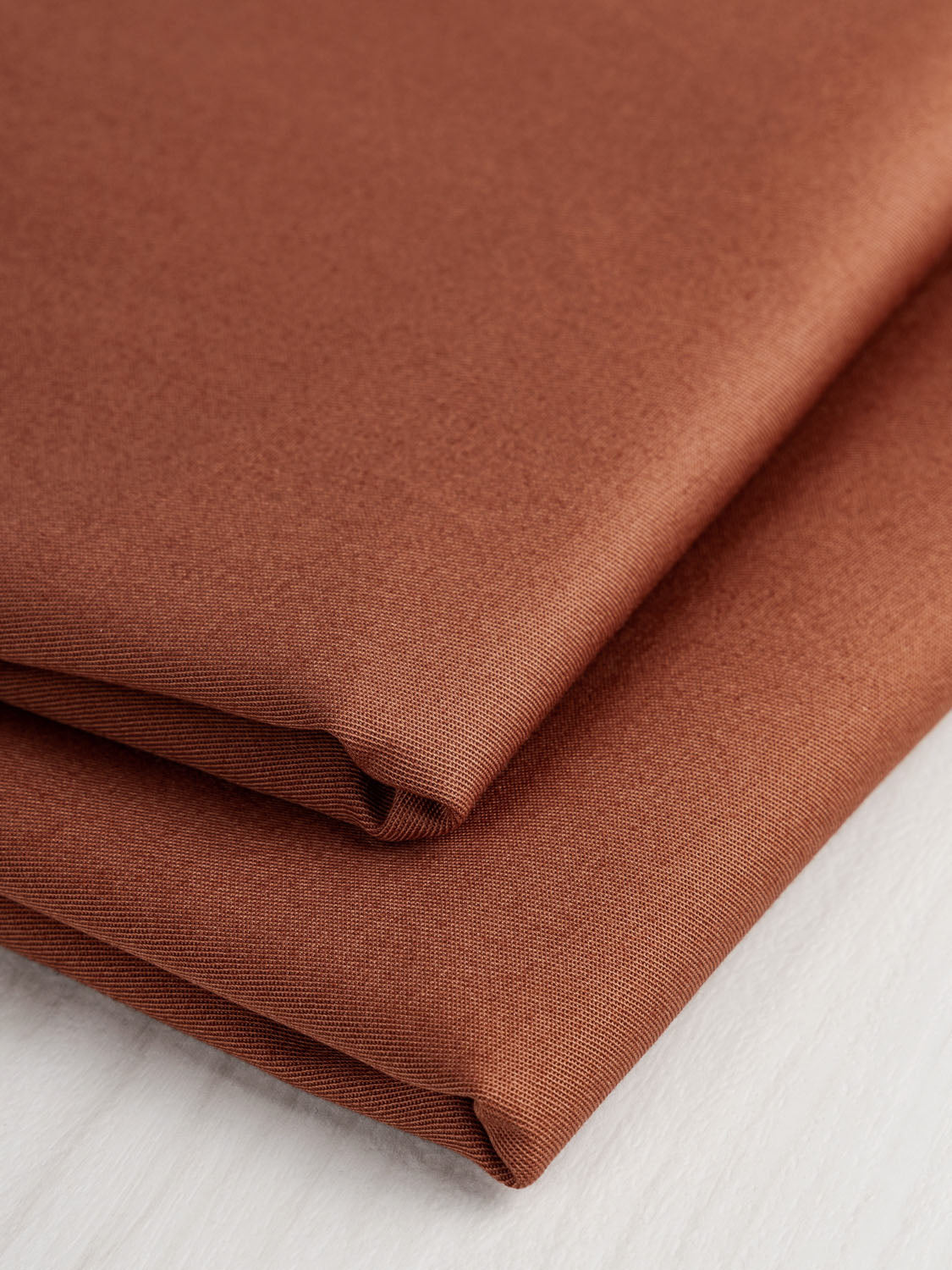 Lightweight Organic Cotton Stretch 6 oz Twill  - Gingerbread | Core Fabrics