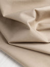 Lightweight Organic Cotton Stretch 6 oz Twill- Sand | Core Fabrics