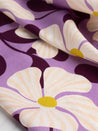 Graphic Floral Print Cotton Poplin - Multi + Lavender | Core Fabrics