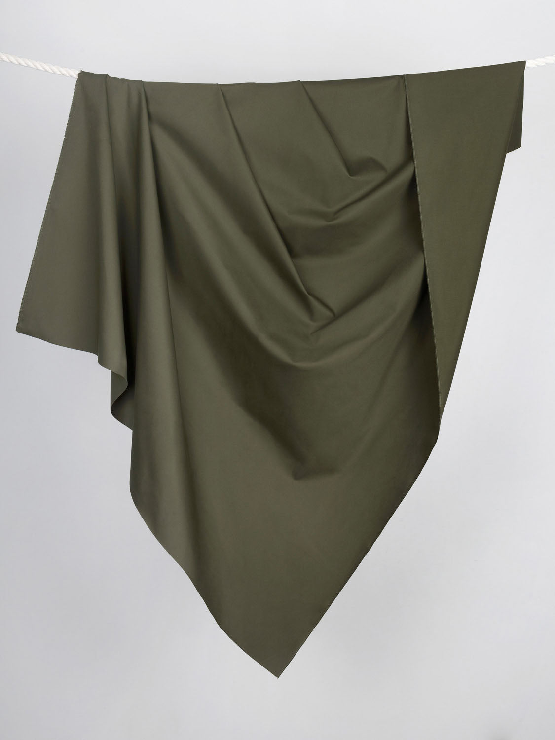 Midweight  Organic Cotton Twill - Olive | Core Fabrics
