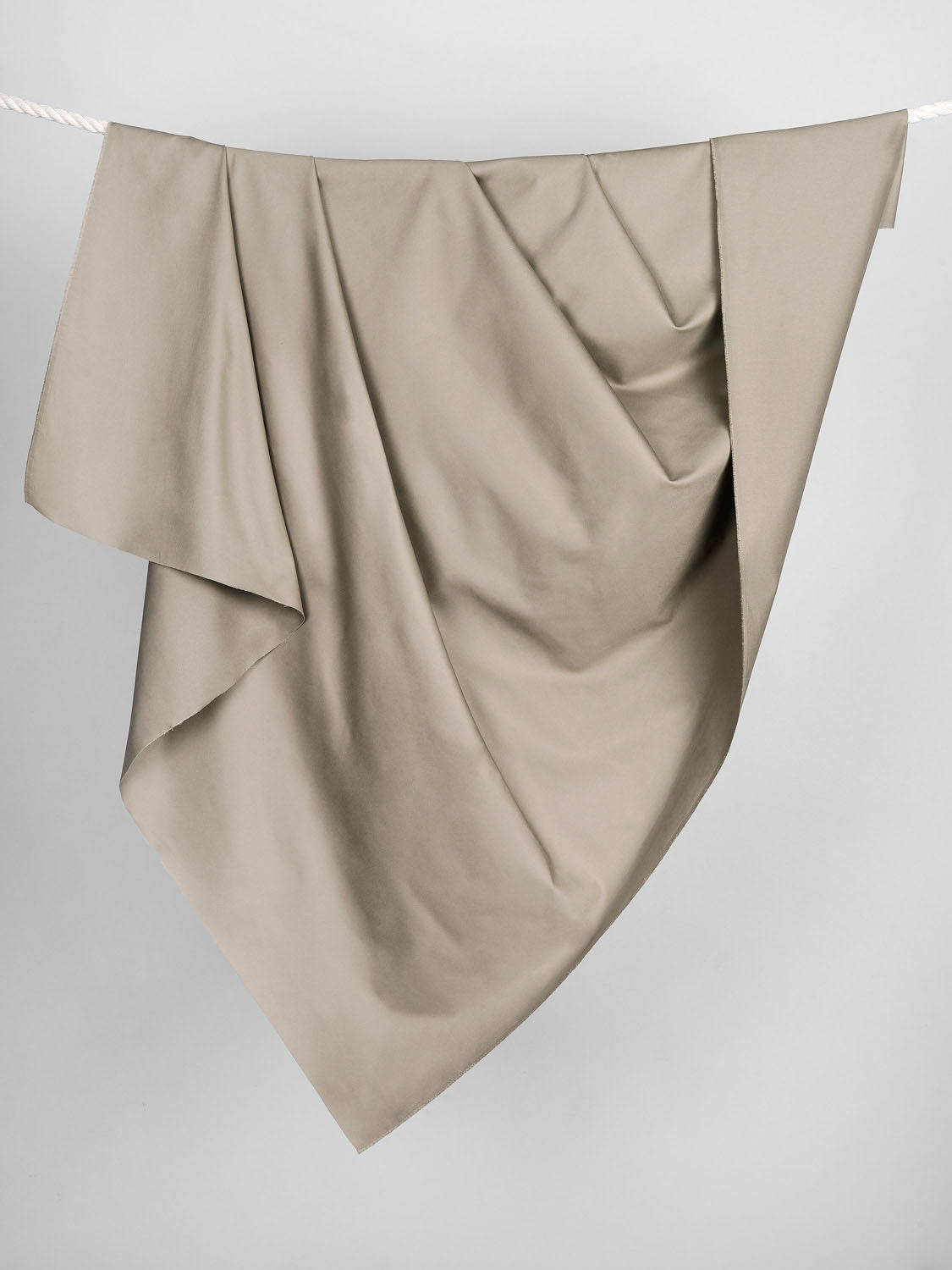 Midweight  Organic Cotton Twill - Khaki | Core Fabrics